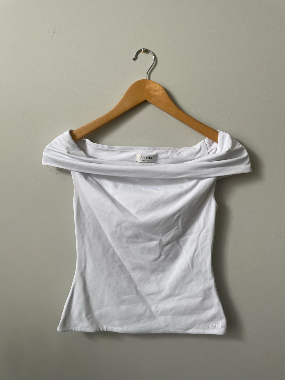Aritzia Contour Ravish Top White • Women’s S